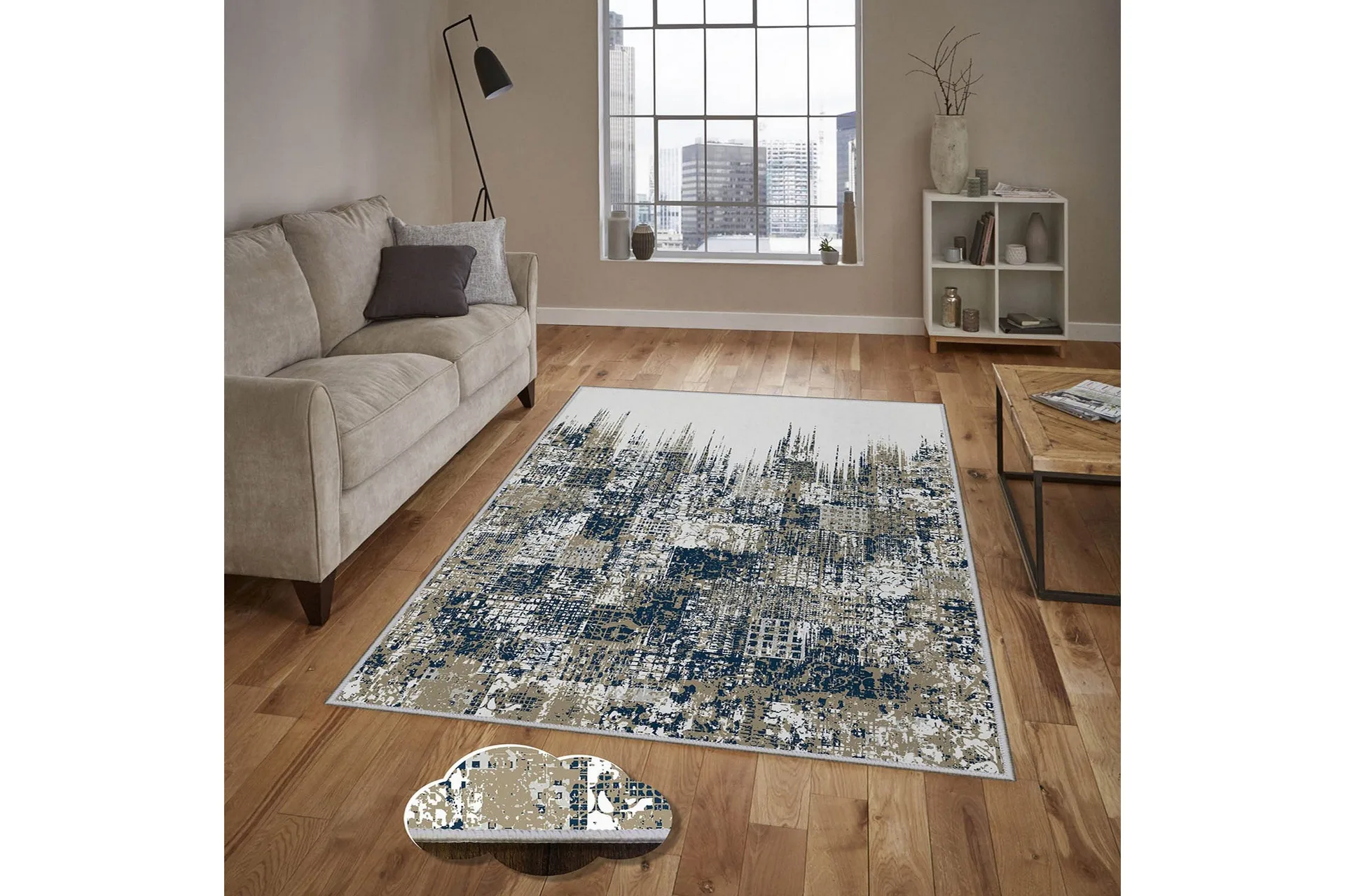 Homefesto Matta 100x300 cm - Multif&auml;rgad
