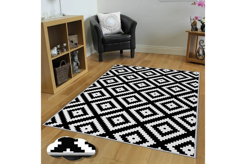 Homefesto Matta 120x180 cm, Multifärgad