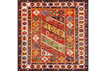 Homefesto Matta 120x180 cm - Multifärgad - Textil & mattor - Matta - Orientalisk matta - Persisk matta