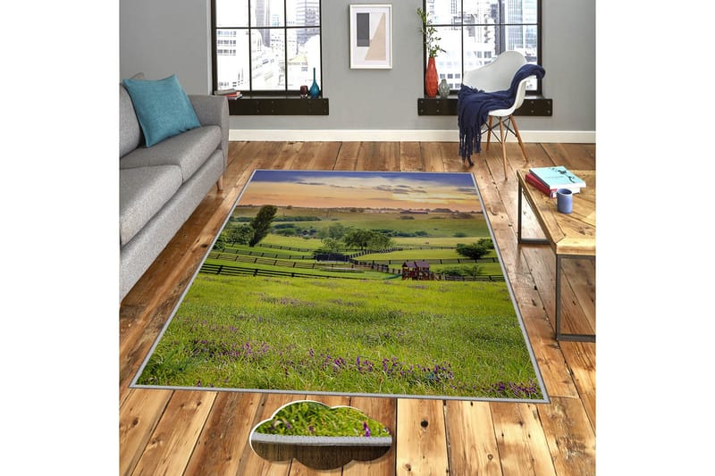 Homefesto Matta 120x180 cm - Multifärgad - Textil & mattor - Matta - Orientalisk matta - Persisk matta