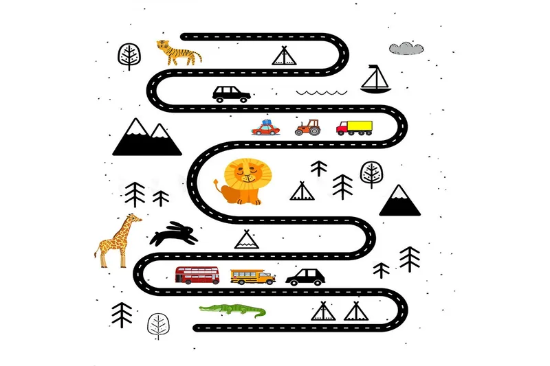 Homefesto Matta 120x180 cm - Multifärgad - Textil & mattor - Matta - Orientalisk matta - Persisk matta