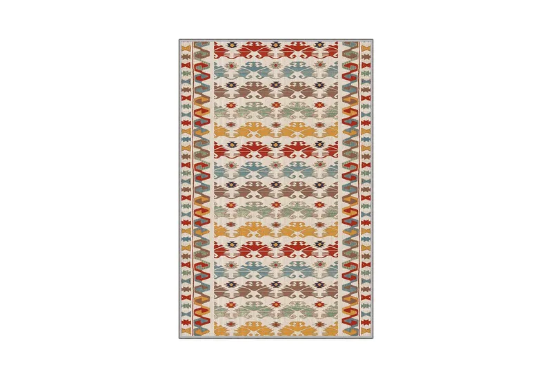 Homefesto Matta 120x180 cm - Multifärgad - Textil & mattor - Matta - Orientalisk matta - Persisk matta