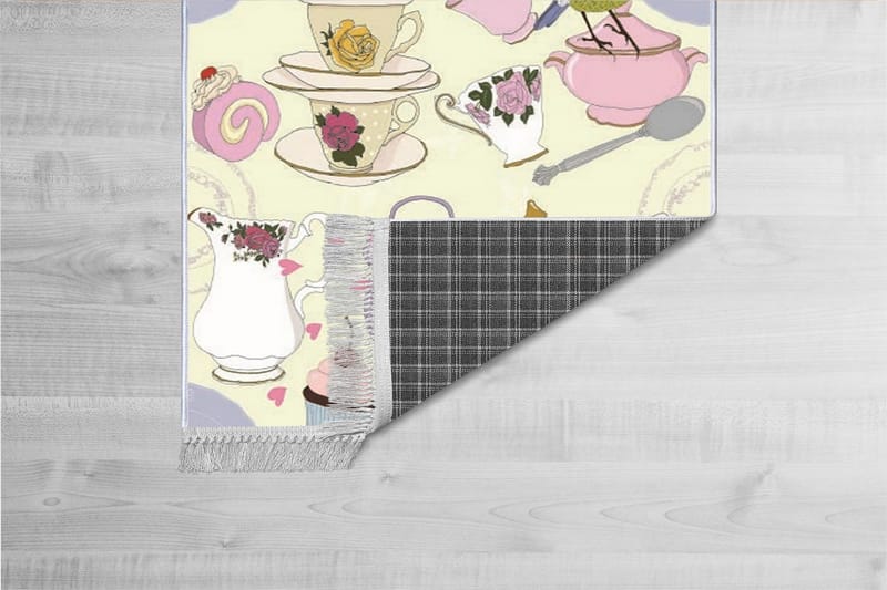 Homefesto Matta 120x180 cm - Multifärgad/Sammet - Textil & mattor - Matta - Orientalisk matta - Persisk matta