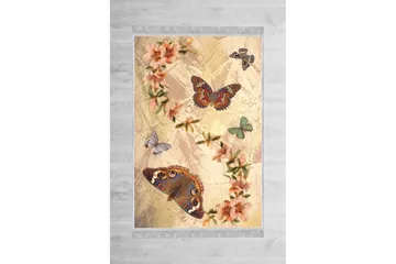 Homefesto Matta 120x180 cm - Multifärgad/Sammet - Textil & mattor - Matta - Orientalisk matta - Persisk matta