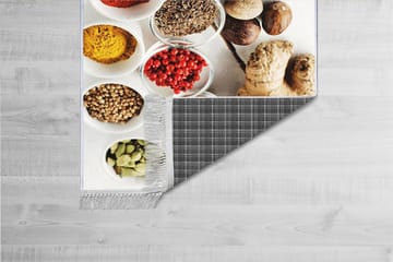 Homefesto Matta 120x180 cm - Multifärgad/Sammet - Textil & mattor - Matta - Orientalisk matta - Persisk matta