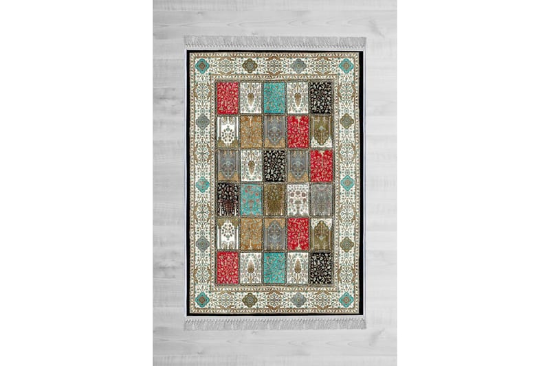 Homefesto Matta 120x180 cm - Multifärgad/Sammet - Textil & mattor - Matta - Orientalisk matta - Persisk matta