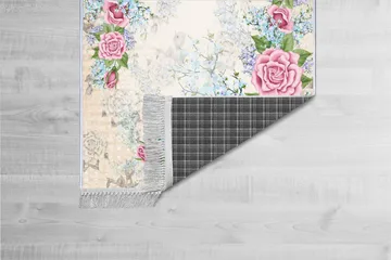 Homefesto Matta 120x180 cm - Multifärgad/Sammet - Textil & mattor - Matta - Orientalisk matta - Persisk matta