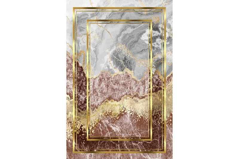 Homefesto Matta 120x180 cm - Multifärgad/Sammet - Textil & mattor - Matta - Orientalisk matta - Persisk matta