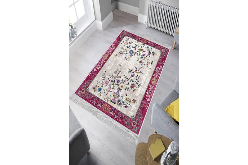 Homefesto Matta 120x180 cm - Multifärgad/Sammet - Textil & mattor - Matta - Orientalisk matta - Persisk matta