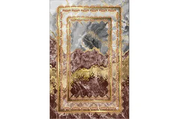 Homefesto Matta 120x180 cm - Multifärgad/Sammet - Textil & mattor - Matta - Orientalisk matta - Persisk matta