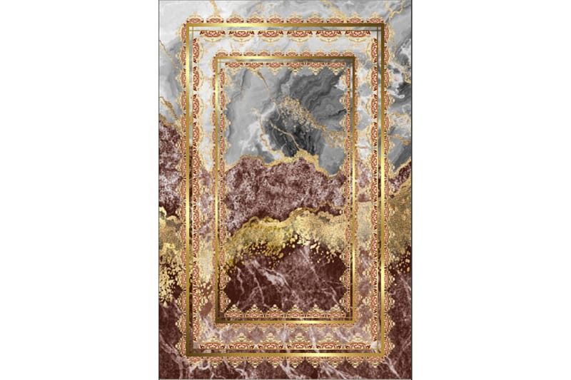 Homefesto Matta 120x180 cm - Multifärgad/Sammet - Textil & mattor - Matta - Orientalisk matta - Persisk matta