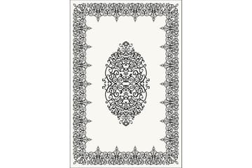 Homefesto Matta 120x180 cm - Multifärgad/Sammet - Textil & mattor - Matta - Orientalisk matta - Persisk matta