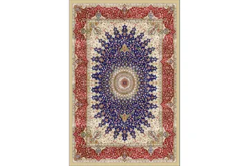 Homefesto Matta 120x180 cm - Multifärgad/Sammet - Textil & mattor - Matta - Orientalisk matta - Persisk matta