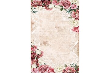 Homefesto Matta 120x180 cm - Multifärgad/Sammet - Textil & mattor - Matta - Orientalisk matta - Persisk matta