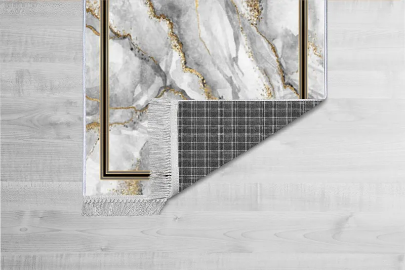 Homefesto Matta 120x180 cm - Multifärgad/Sammet - Textil & mattor - Matta - Orientalisk matta - Persisk matta