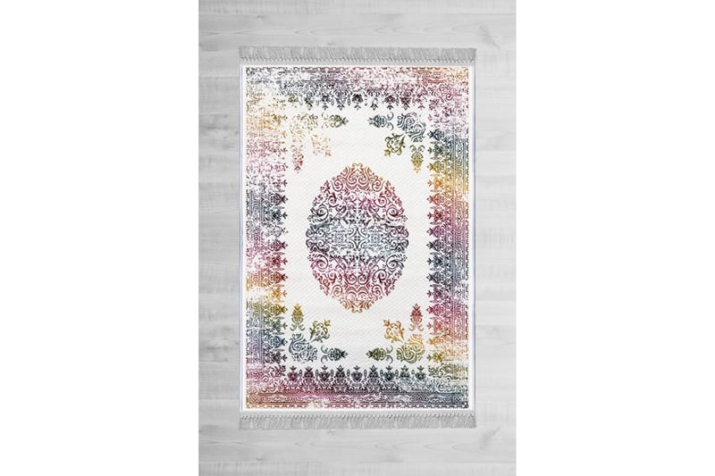 Homefesto Matta 120x180 cm - Multifärgad/Sammet - Textil & mattor - Matta - Orientalisk matta - Persisk matta