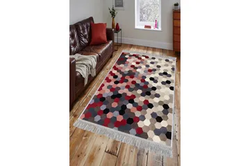 Homefesto Matta 120x180 cm - Multifärgad/Sammet - Textil & mattor - Matta - Orientalisk matta - Persisk matta