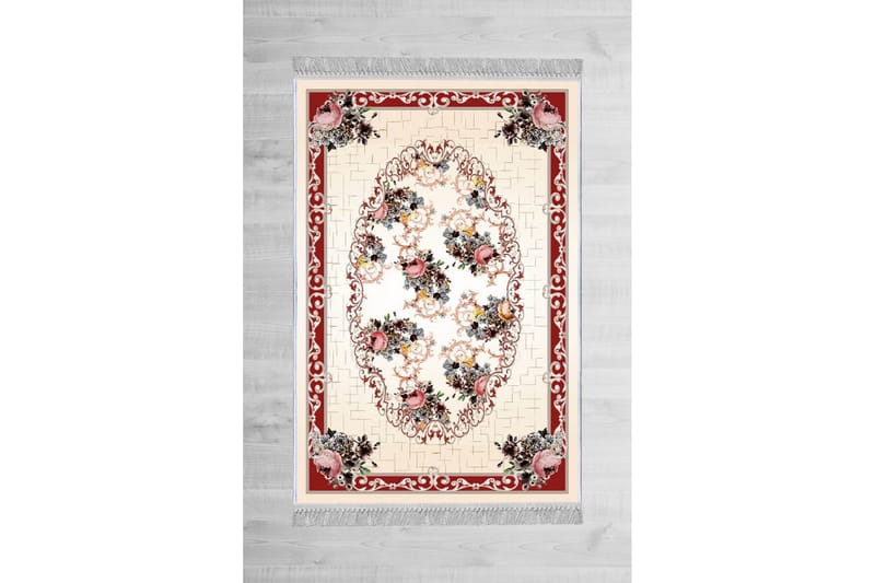 Homefesto Matta 120x180 cm - Multifärgad/Sammet - Textil & mattor - Matta - Orientalisk matta - Persisk matta