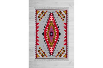 Homefesto Matta 120x180 cm - Multifärgad/Sammet - Textil & mattor - Matta - Orientalisk matta - Persisk matta