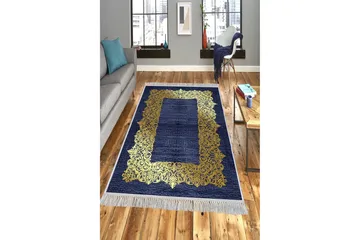 Homefesto Matta 120x180 cm - Multifärgad/Sammet - Textil & mattor - Matta - Orientalisk matta - Persisk matta