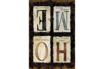 Homefesto Matta 120x180 cm - Multifärgad/Sammet - Textil & mattor - Matta - Orientalisk matta - Persisk matta