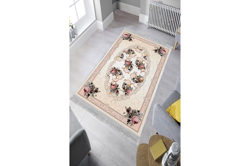 Homefesto Matta 120x180 cm - Multifärgad/Sammet - Textil & mattor - Matta - Orientalisk matta - Persisk matta