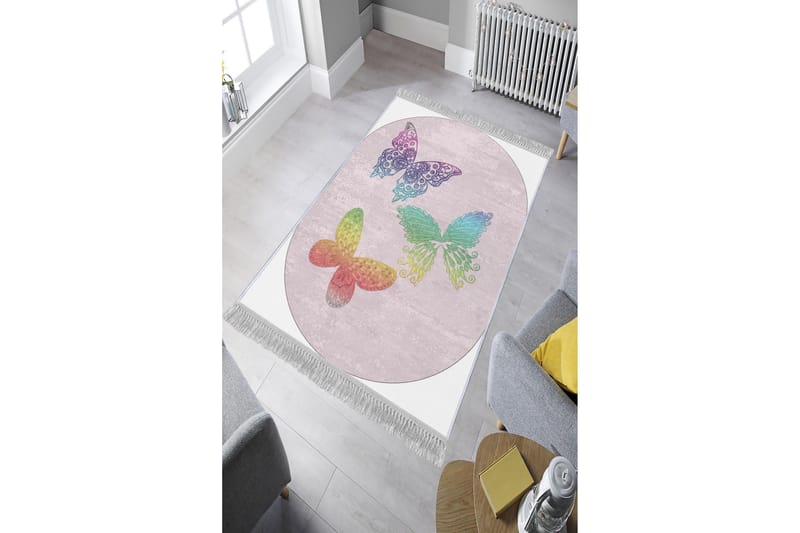 Homefesto Matta 120x180 cm - Multifärgad/Sammet - Textil & mattor - Matta - Orientalisk matta - Persisk matta