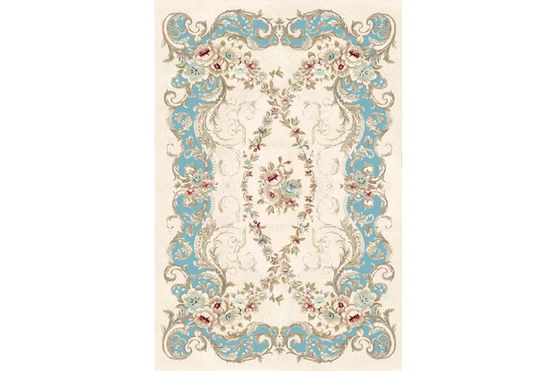 Homefesto Matta 120x180 cm, Multifärgad/Sammet