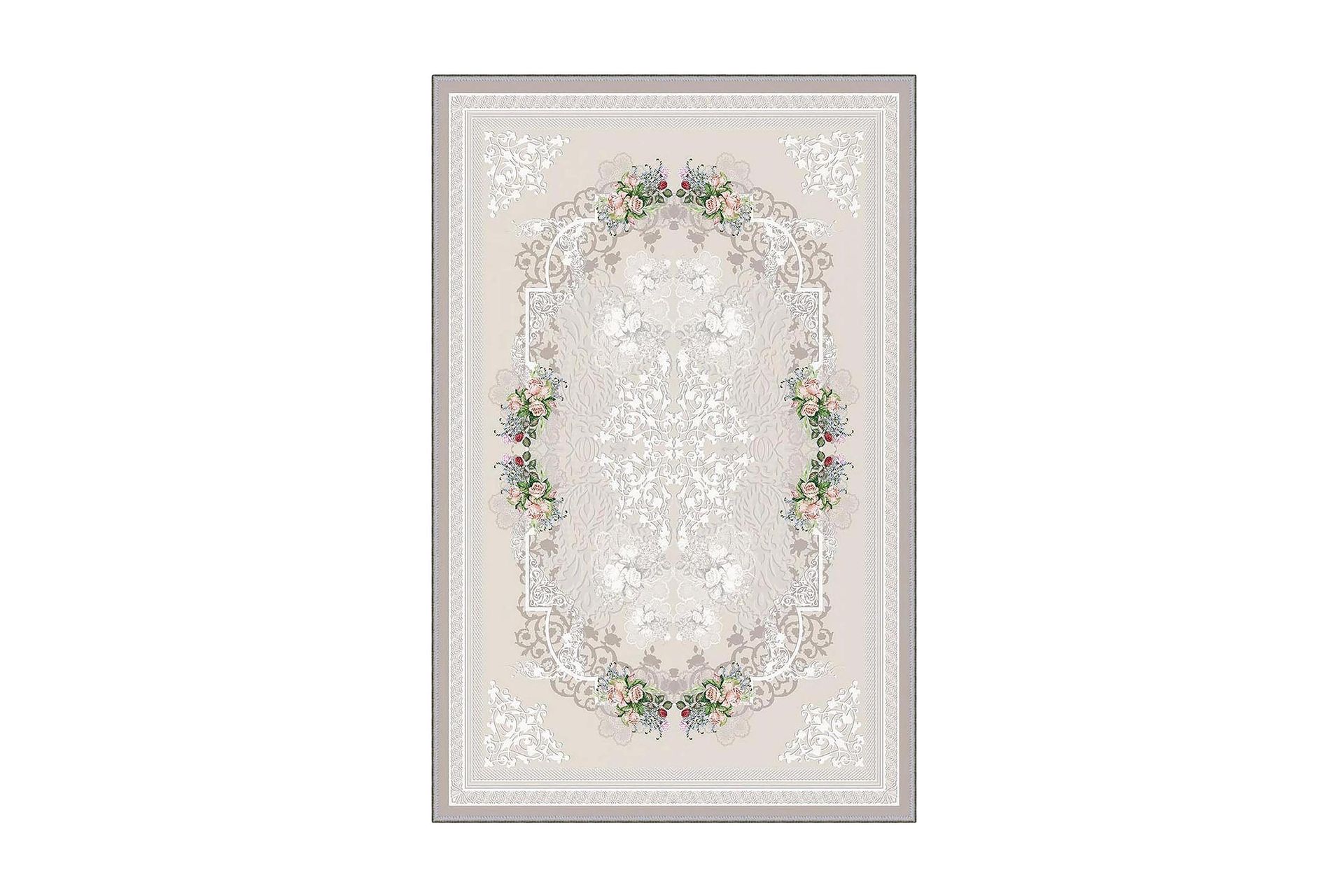 homefesto matta 120x180 cm - multifärgad