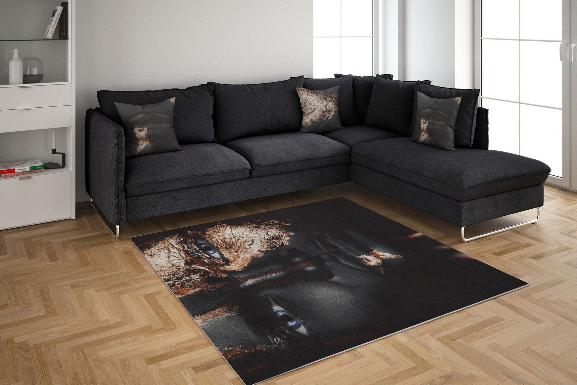Homefesto Matta 120x180 cm - Multif&auml;rgad