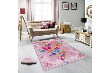 Homefesto Matta 140x220 cm - Multifärgad - Textil & mattor - Matta - Orientalisk matta - Persisk matta