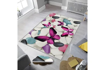 Homefesto Matta 140x220 cm - Multifärgad - Textil & mattor - Matta - Orientalisk matta - Persisk matta