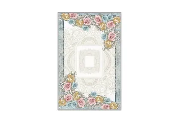 Homefesto Matta 140x220 cm - Multifärgad - Textil & mattor - Matta - Orientalisk matta - Persisk matta