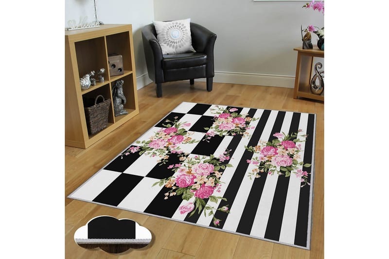 Homefesto Matta 140x220 cm - Multifärgad - Textil & mattor - Matta - Orientalisk matta - Persisk matta