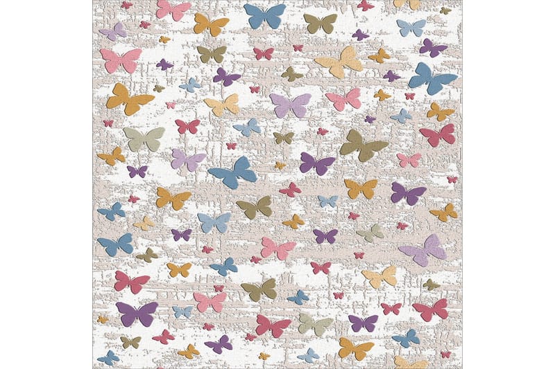 Homefesto Matta 140x220 cm, Multifärgad