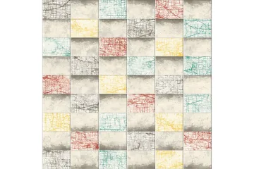 Homefesto Matta 140x220 cm - Multifärgad - Textil & mattor - Matta - Orientalisk matta - Persisk matta