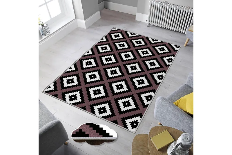 Homefesto Matta 140x220 cm - Multifärgad - Textil & mattor - Matta - Orientalisk matta - Persisk matta