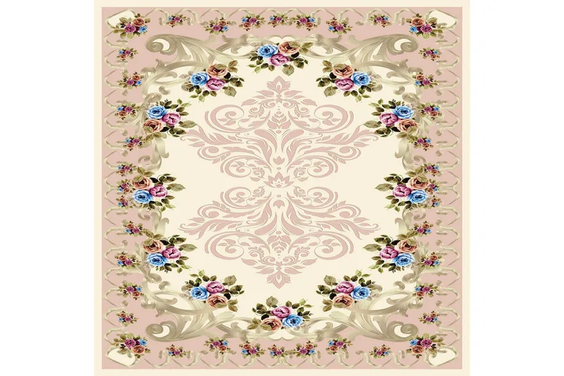 Homefesto Matta 140x220 cm - Multifärgad - Textil & mattor - Matta - Orientalisk matta - Persisk matta