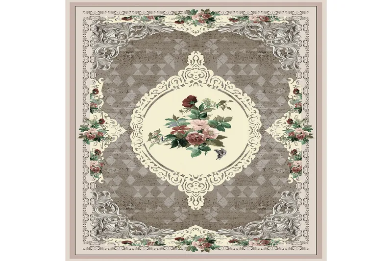 Homefesto Matta 140x220 cm - Multifärgad - Textil & mattor - Matta - Orientalisk matta - Persisk matta