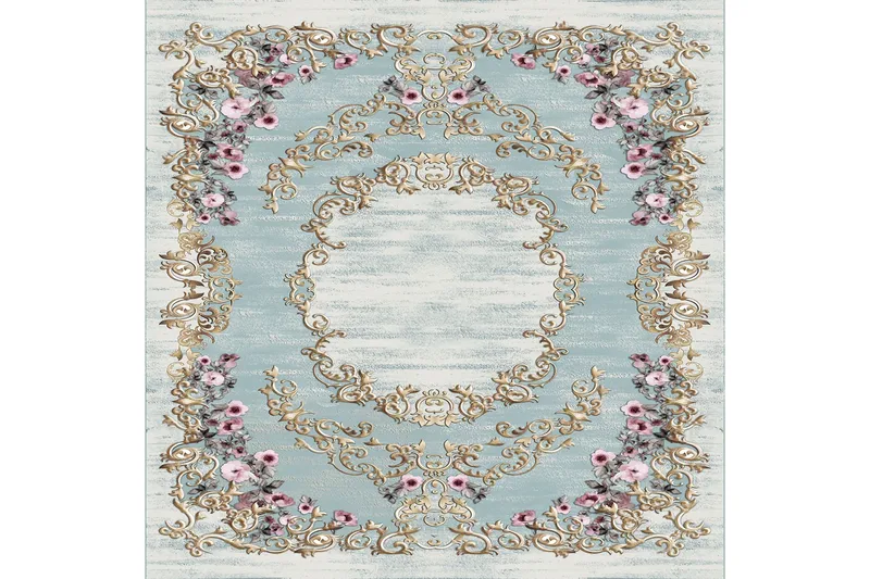 Homefesto Matta 140x220 cm - Multifärgad - Textil & mattor - Matta - Orientalisk matta - Persisk matta