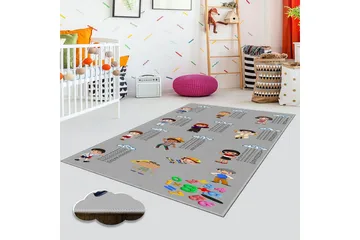 Homefesto Matta 140x220 cm - Multifärgad - Textil & mattor - Matta - Orientalisk matta - Persisk matta
