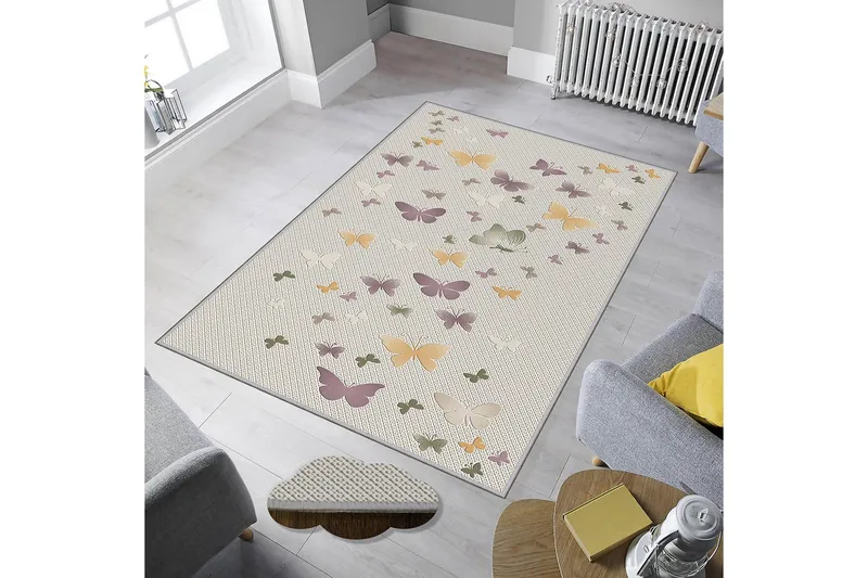 Homefesto Matta 140x220 cm - Multifärgad - Textil & mattor - Matta - Orientalisk matta - Persisk matta
