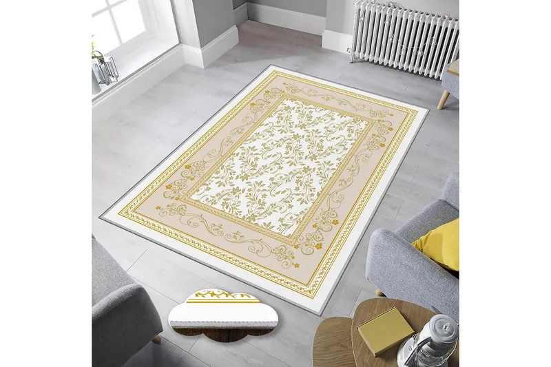 Homefesto Matta 140x220 cm - Multifärgad - Textil & mattor - Matta - Orientalisk matta - Persisk matta