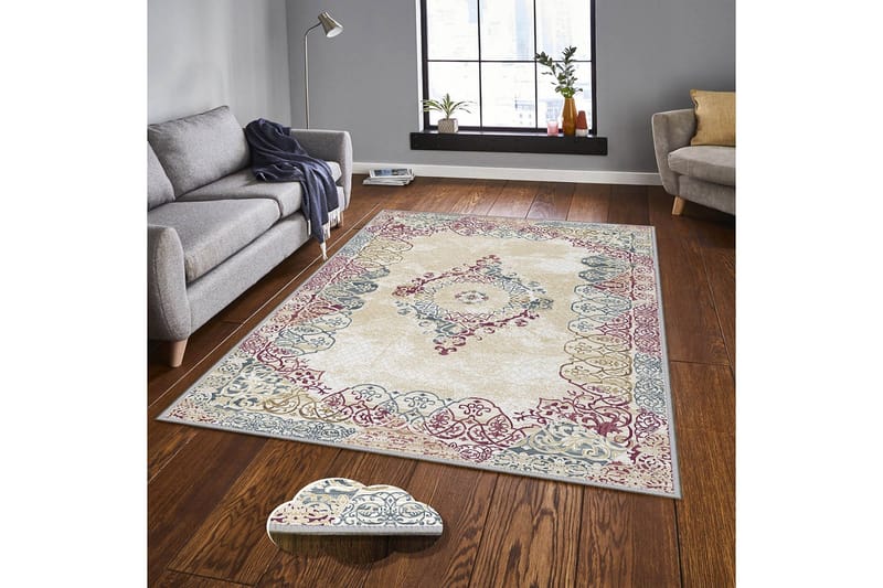 Homefesto Matta 140x220 cm - Multifärgad - Textil & mattor - Matta - Orientalisk matta - Persisk matta