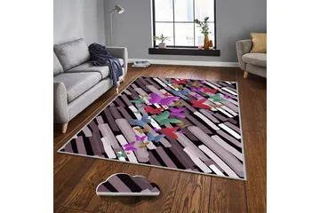 Homefesto Matta 140x220 cm - Multifärgad - Textil & mattor - Matta - Orientalisk matta - Persisk matta