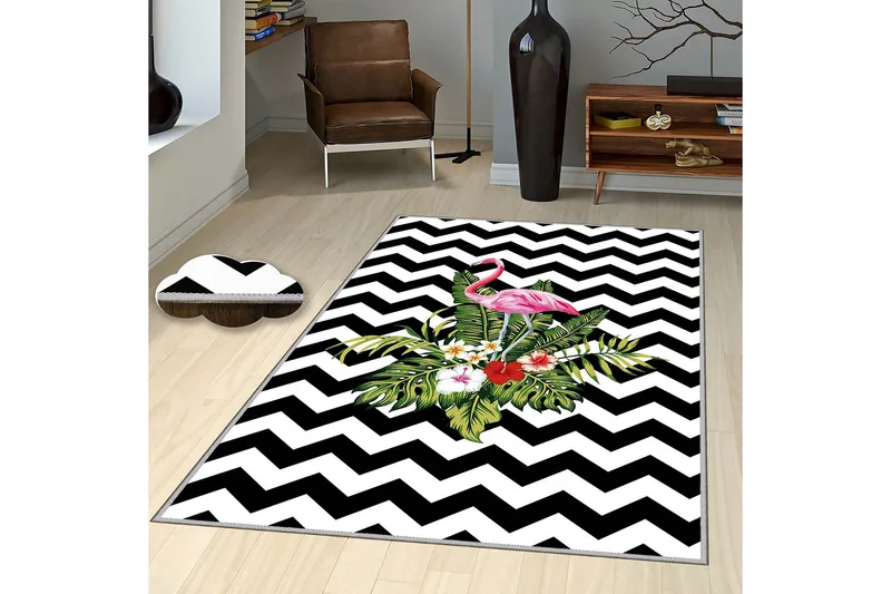 Homefesto Matta 140x220 cm - Multifärgad - Textil & mattor - Matta - Orientalisk matta - Persisk matta