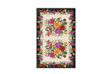 Homefesto Matta 140x220 cm - Multifärgad - Textil & mattor - Matta - Orientalisk matta - Persisk matta