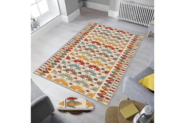 Homefesto Matta 140x220 cm - Multifärgad - Textil & mattor - Matta - Orientalisk matta - Persisk matta