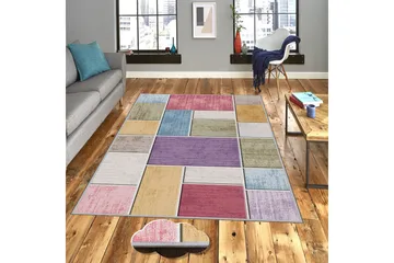 Homefesto Matta 140x220 cm - Multifärgad - Textil & mattor - Matta - Orientalisk matta - Persisk matta