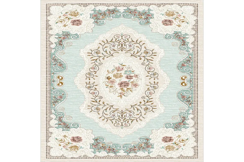 Homefesto Matta 140x220 cm - Multifärgad - Textil & mattor - Matta - Orientalisk matta - Persisk matta